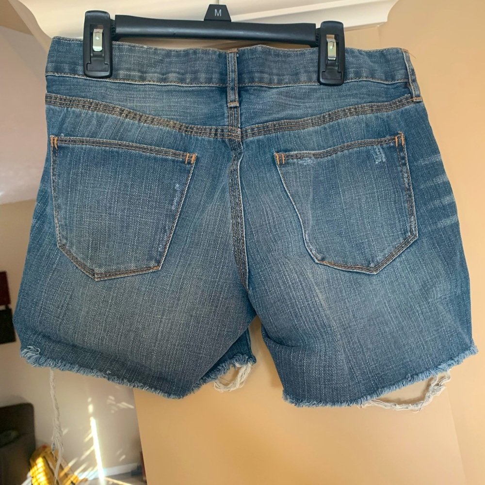 MADEWELL Distressed Jean Shorts - Picture 2 of 2